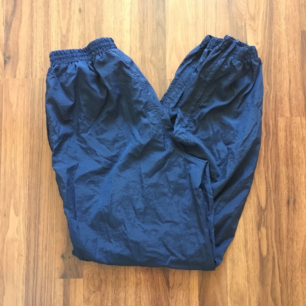 Deep Blue Windbreaker Pants