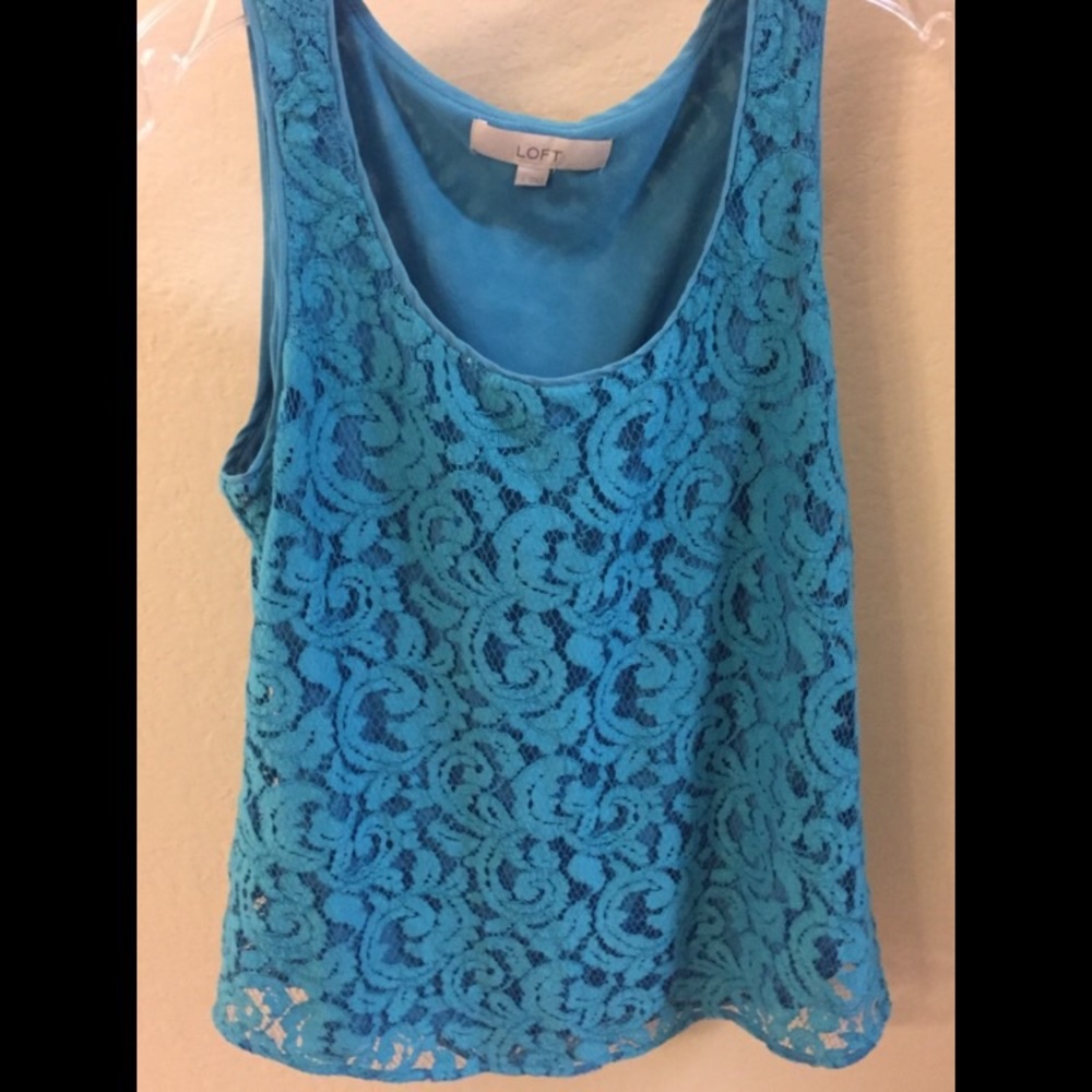 Blue Loft tank top