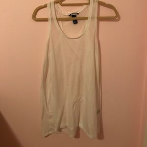Flowy, sheer, H&M white beach cover up!