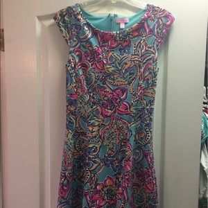 Brielle dress in bait and switch