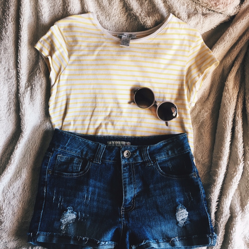 jean shorts ! paris blues