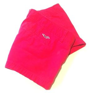 Red Hollister Shorts FOR SALE ! Size 1 (25).