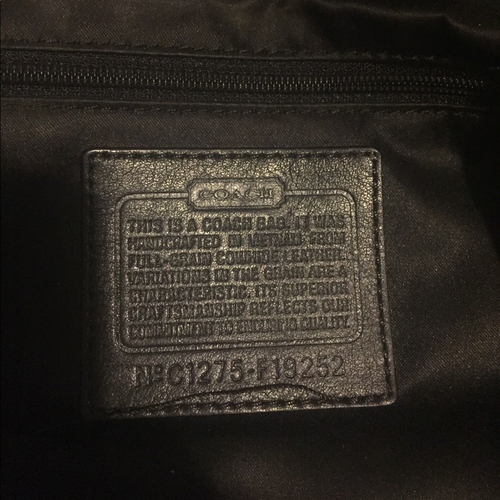 Authentic Coach purse - Picture 2 of 5