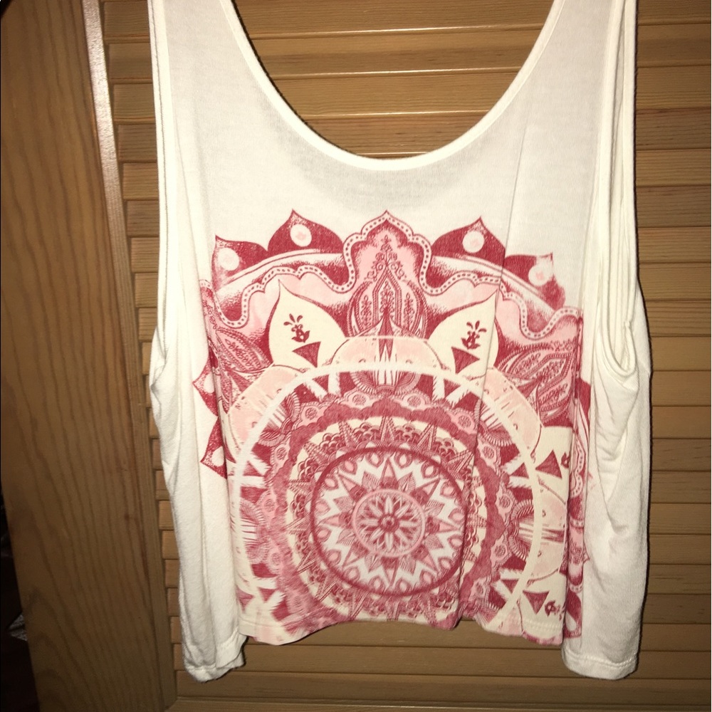Elephant design crop top
