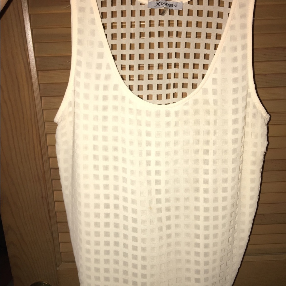 Laser cut blouse
