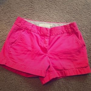 JCREW chino shorts