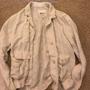 Madewell slouchy jacket size XXS