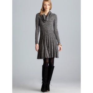 Cowl Neck Sweater Dress