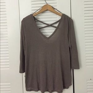 American Eagle Brown top