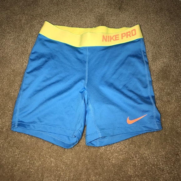 Blue Nike Pros - Picture 1 of 3