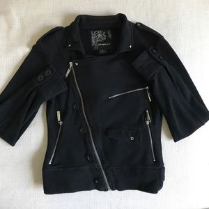 O'Neill 100% cotton biker jacket, Sz XS