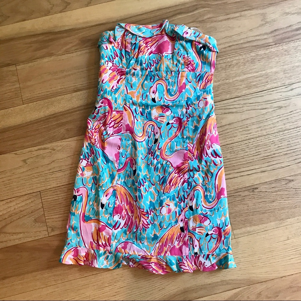 Lilly Pulitzer Franco Dress in Peel and Eat Shrimp