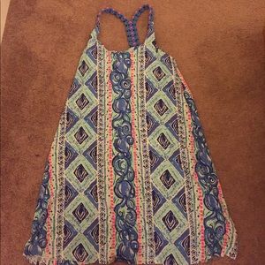 Lilly Pulitzer Dress with braided Straps