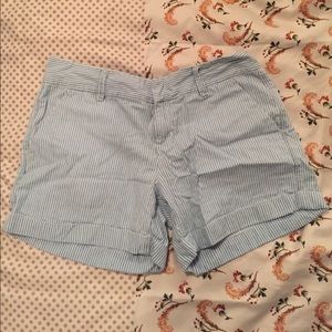 Blue stripe shorts
