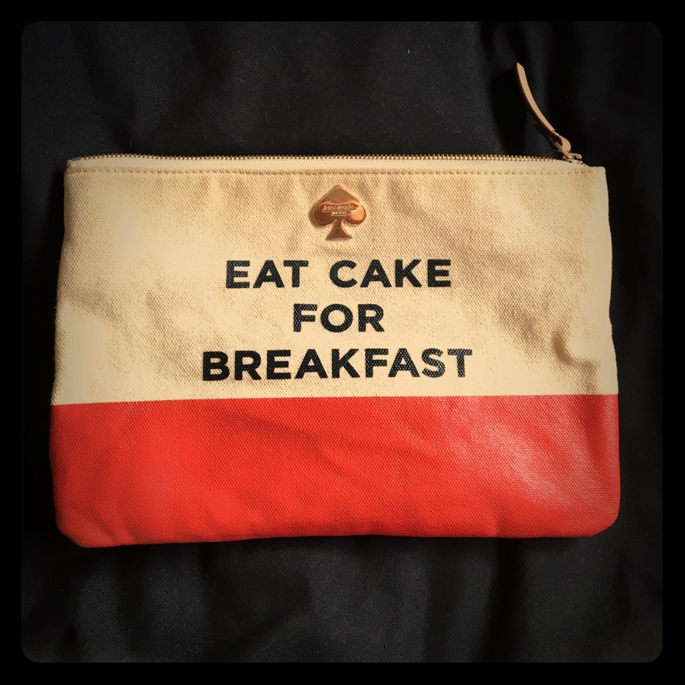 Kate Spade large color block pouch!!😻