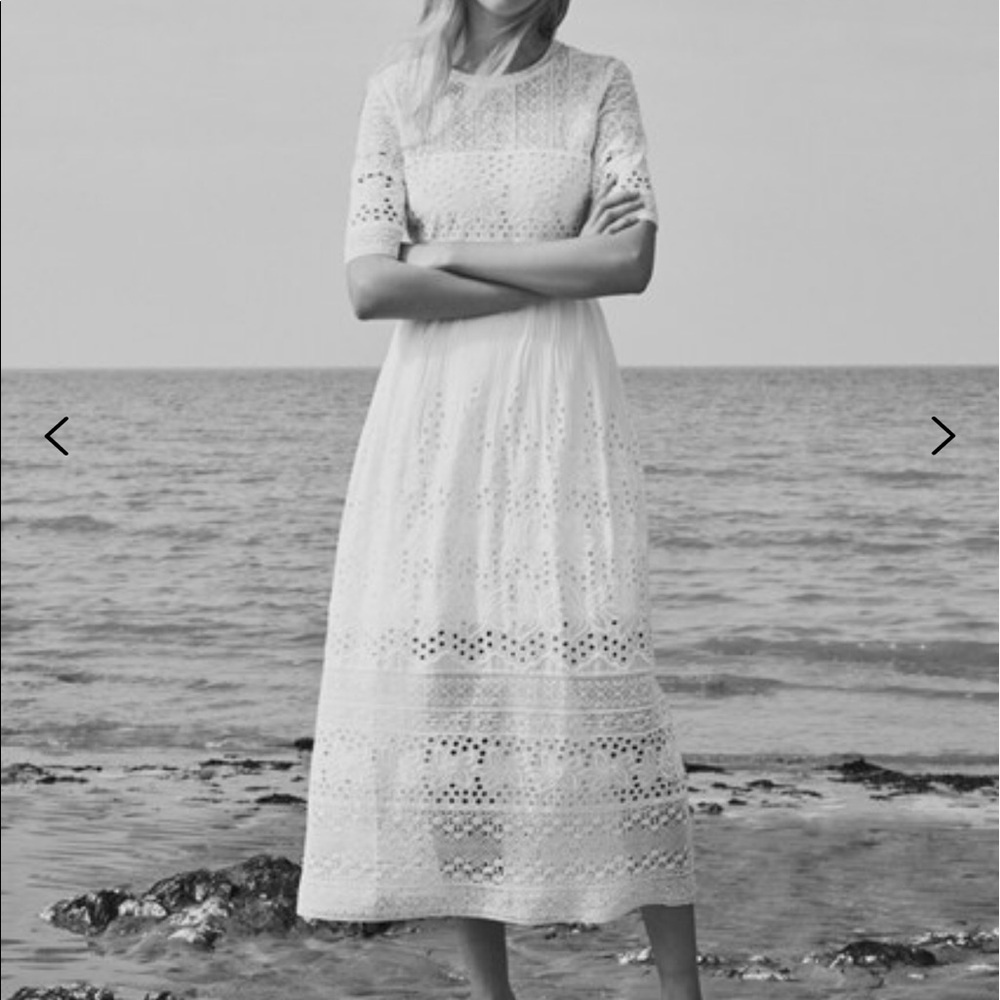 ISO French Connection Hesse Embroidered Dress - Picture 1 of 2