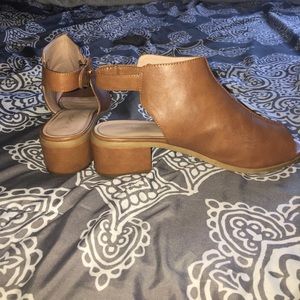 Top shop camel booties
