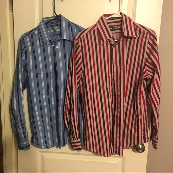 5 colorful express dress shirts!! - Picture 2 of 6