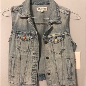 Madewell Jean Vest