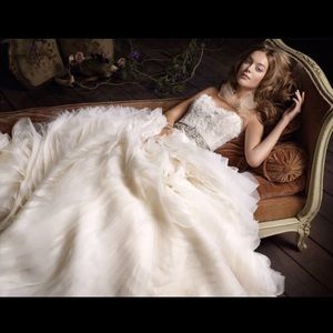 Lazaro Wedding Dress (Style LZ3100)
