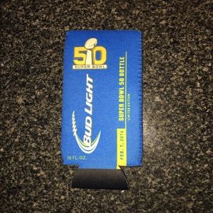 Super Bowl 50 BudLight Limited Edition 16oz Koozie