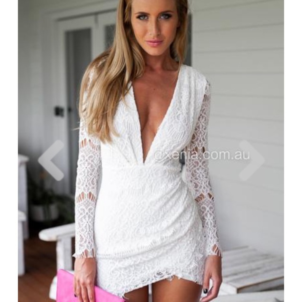 Xenia white dress never worn