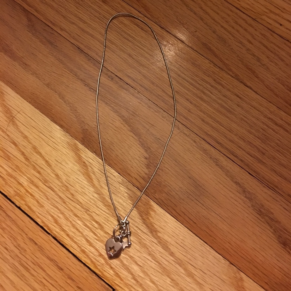 Star and heart necklace🌻