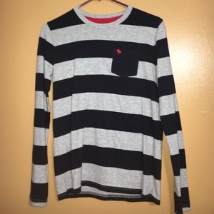 Abercrombie stripped boys long sleeve Tee