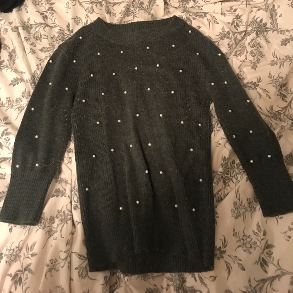 Pearl Grey Sweater