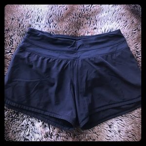 Black lululemon shorts