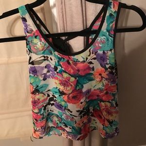 Flower tank top