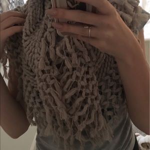 American Eagle Circle Scarf w Tassels