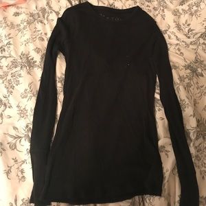 Long-sleeve Black Shirt