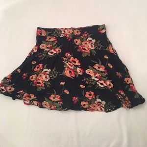 Flynn skye small floral mini skirt