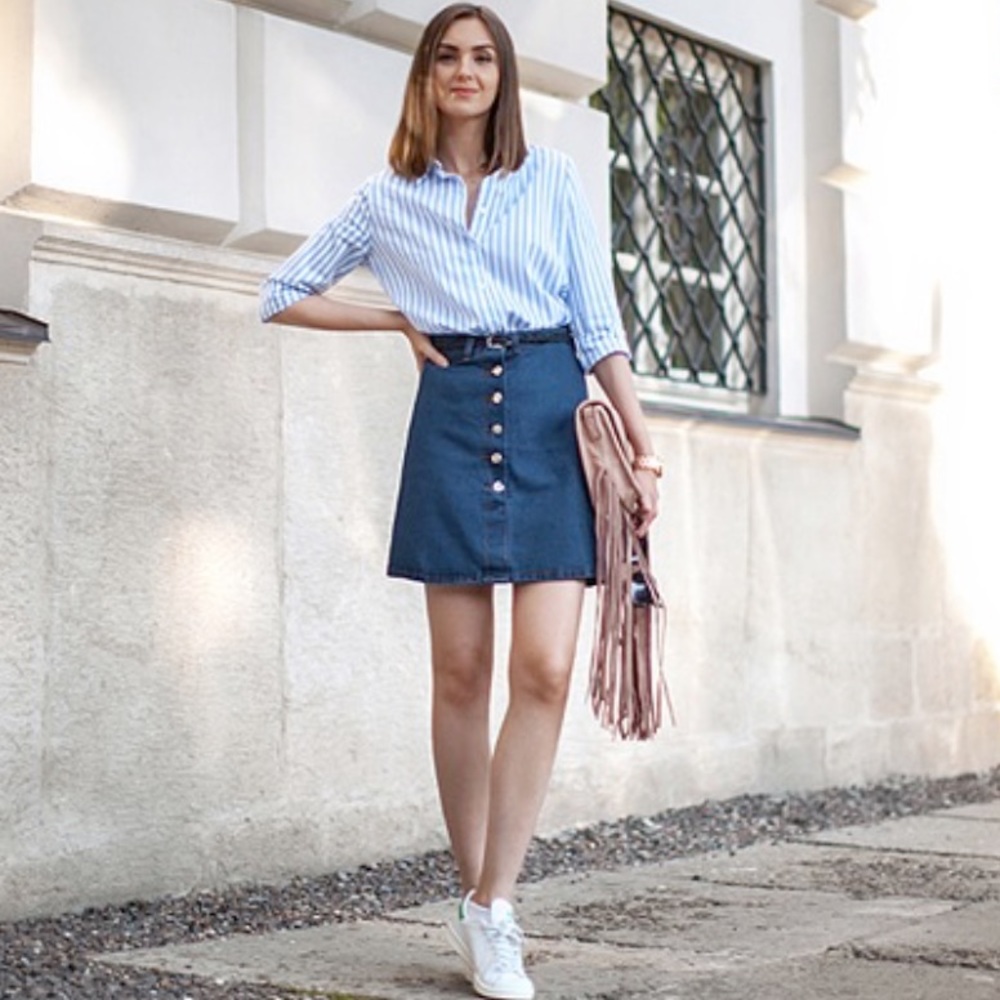 Jean Skater skirt