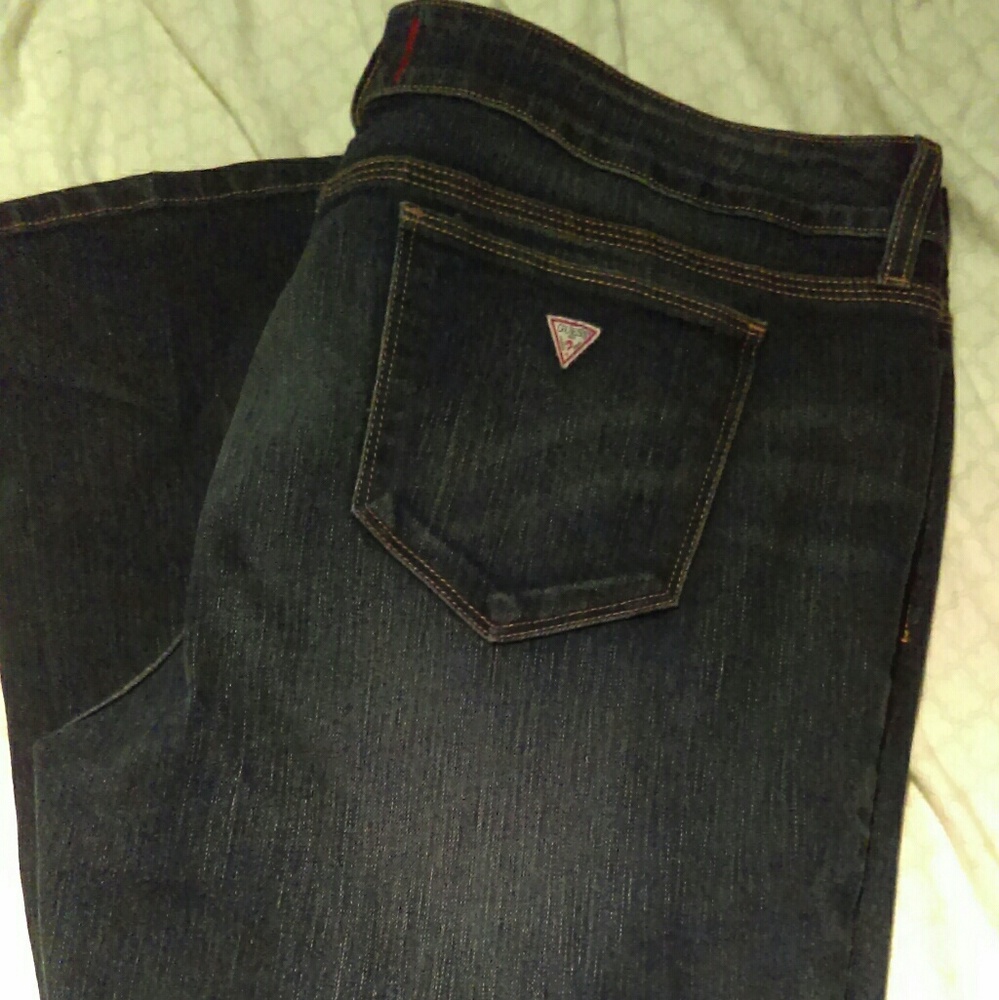 Guess blue jeans
