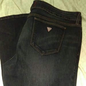 Guess blue jeans