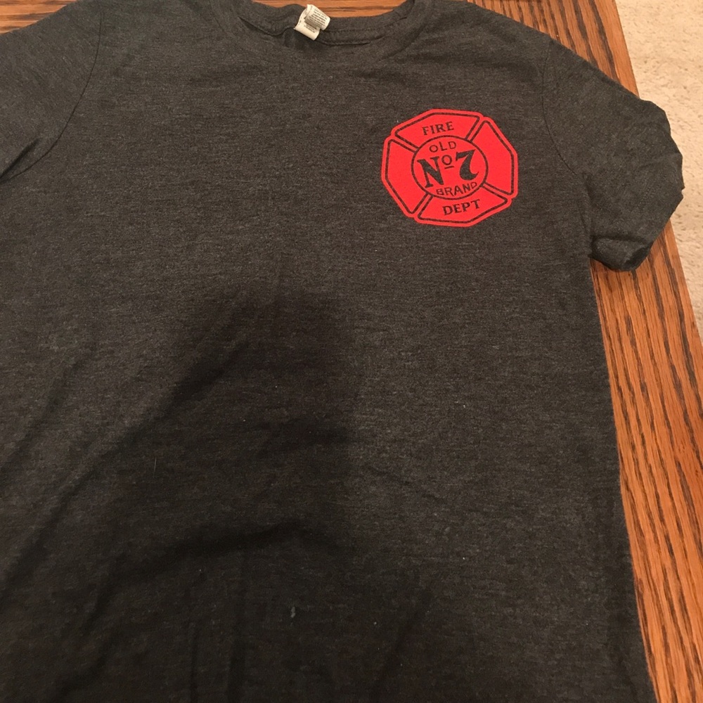 Jack Daniels Firefighter Fire shirt