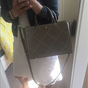 Tory Butch French Grey Handbag