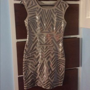 Formal sequined dress