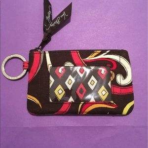 Vera Bradley keychain wallet