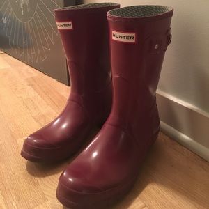 Hunter rain boots
