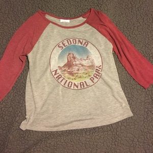 Tilly's sedona national park graphic tee