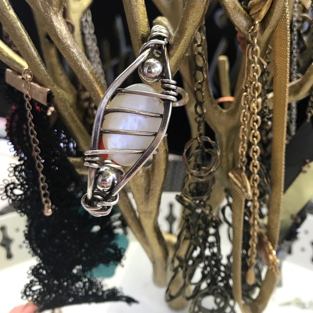 Mother of Pearl Silver Bracelet