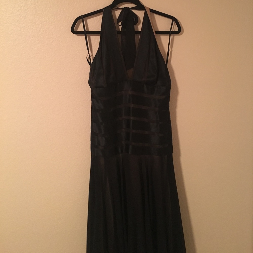 Black gown