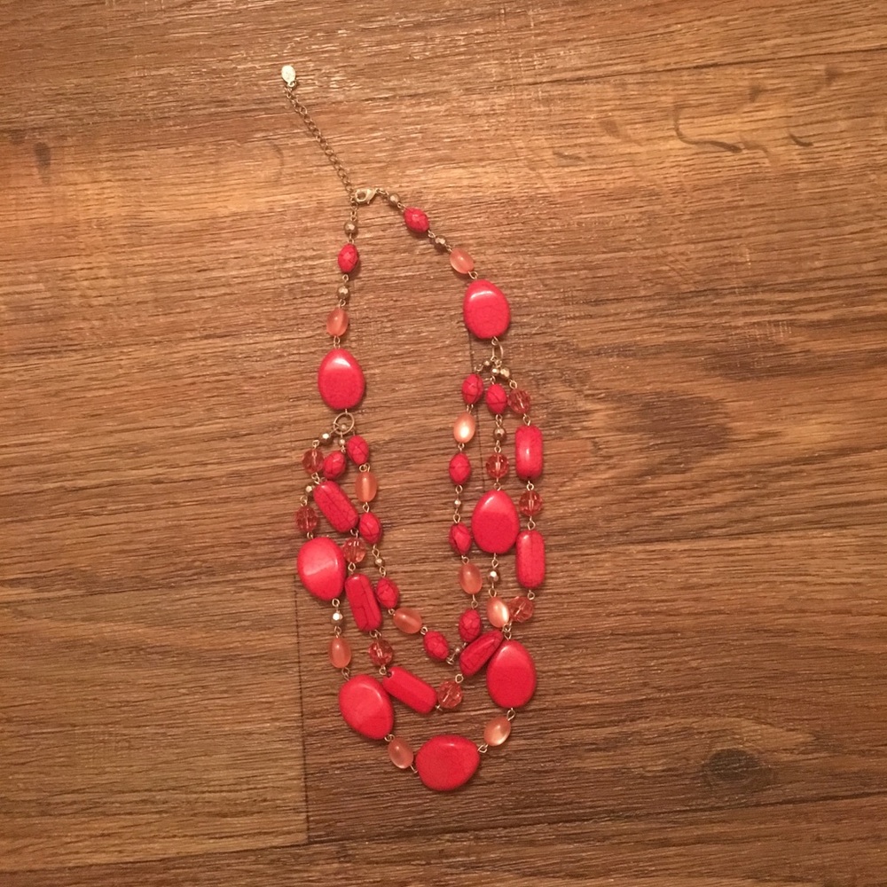 Pink necklace