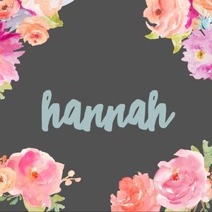 Meet your Posher, Hannah