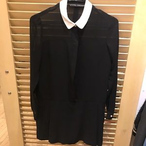 Black and white jumper