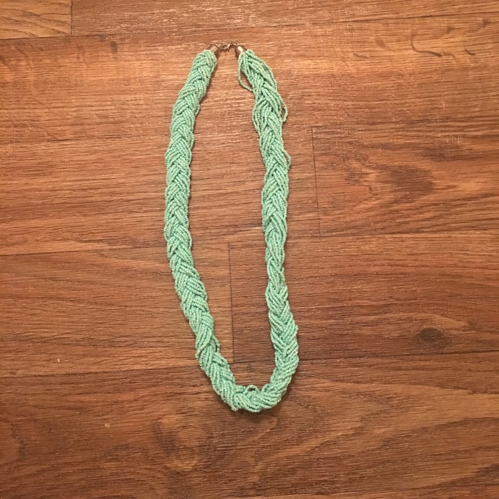 Mint / aqua necklace