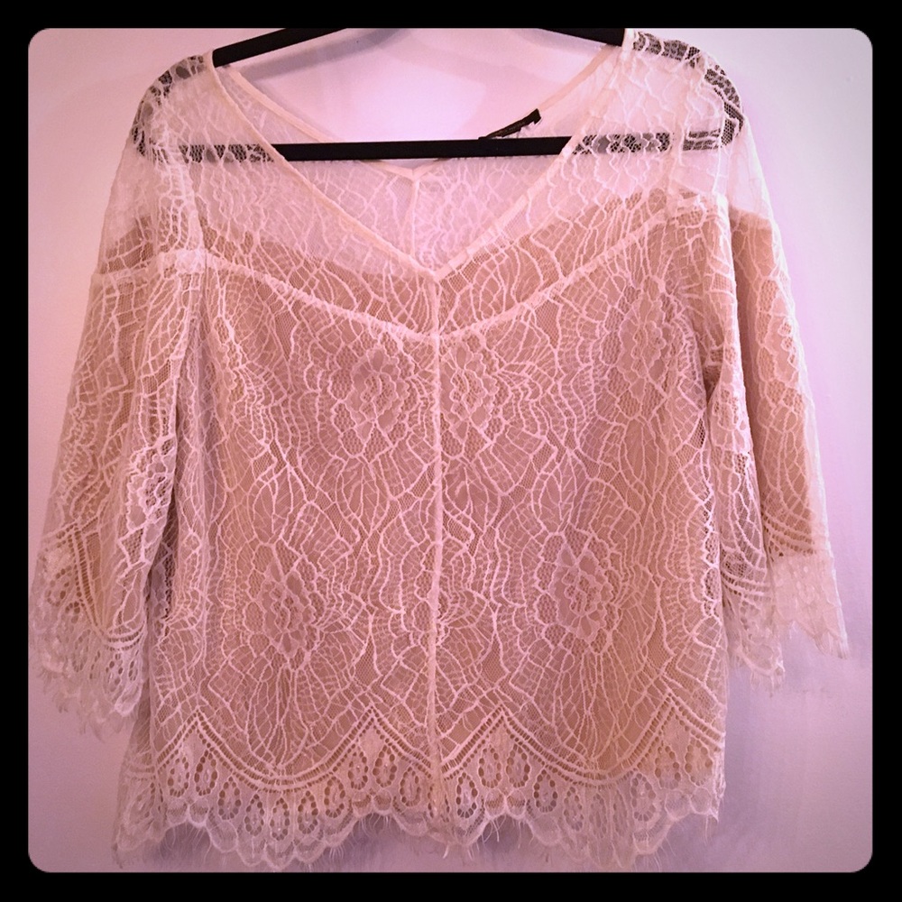Ella Moss lace top